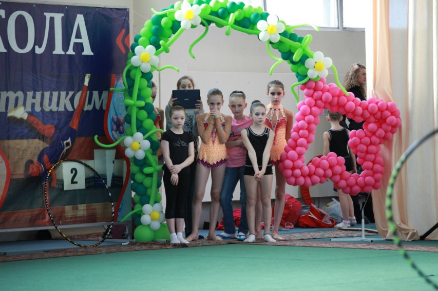 В Барнауле прошел детский краевой турнир по художественной гимнастике  «Весенняя капель»