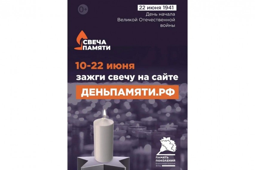Всероссийская онлайн акция «Свеча памяти- 2025″